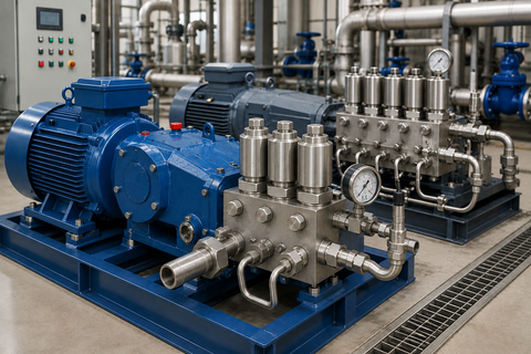 High-Pressure Triplex & Quintuplex Plunger Pumps Overview