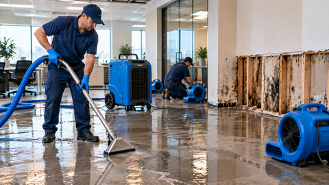 Commercial Water Damage Restoration: Process & Tips