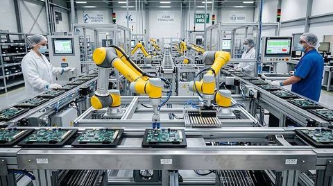 High-Volume Industrial PCB Assembly Plants: Discover Automated Assembly Processes
