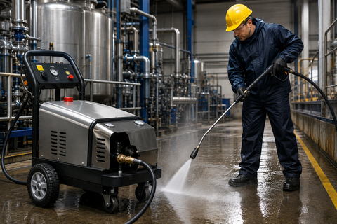 Hot Water Industrial Pressure Washers: Overview, Uses and Key Features